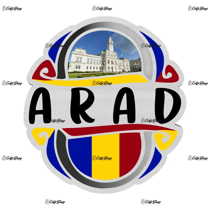 Arad romania, magnet frigider mgs124